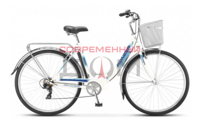 Велосипед Pioneer Pegas 28/18 white-darkblue-blue